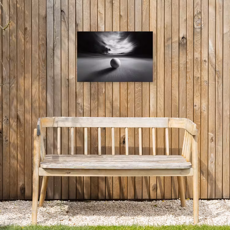 Buiten canvas - Golfbal - Wazig - Zwart — 3