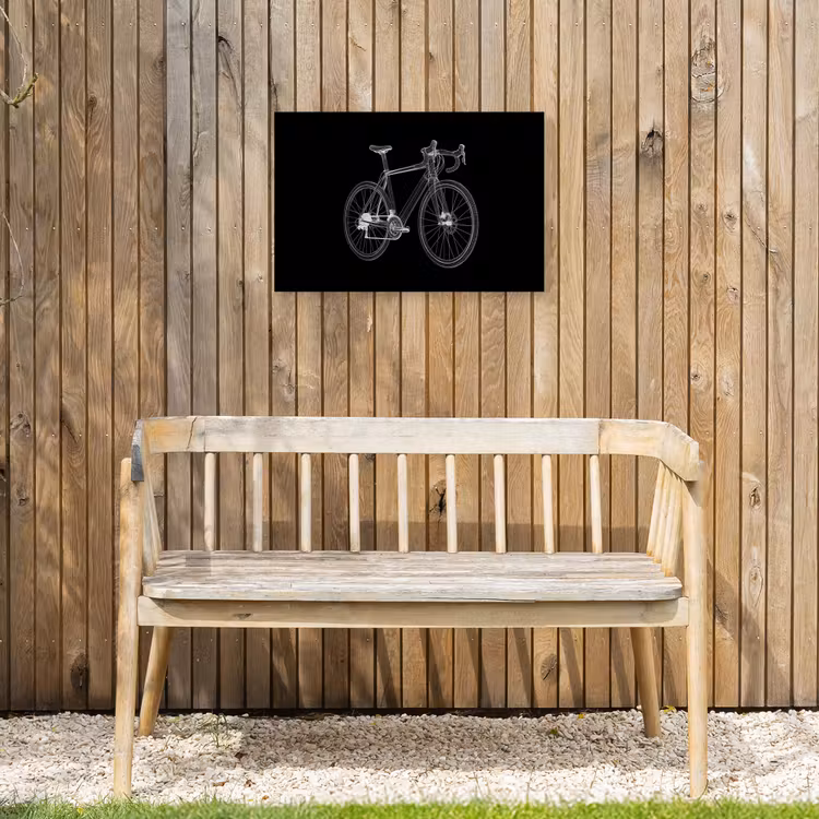 Buiten canvas - Lijnen - Illustratie - Wit — 3