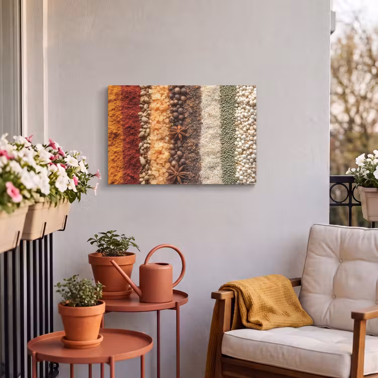 Buiten canvas - Banen - Verticaal - Kruiden - Variatie — 3