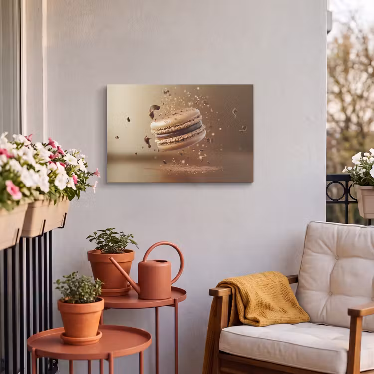 Buiten canvas - Chocolade - Macarons - Eten - Snoep — 4