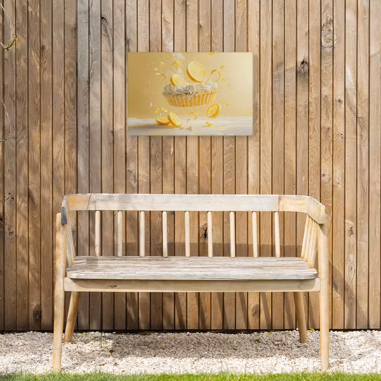 Buiten canvas - Citroen - Taart - Eten - Geel — 3