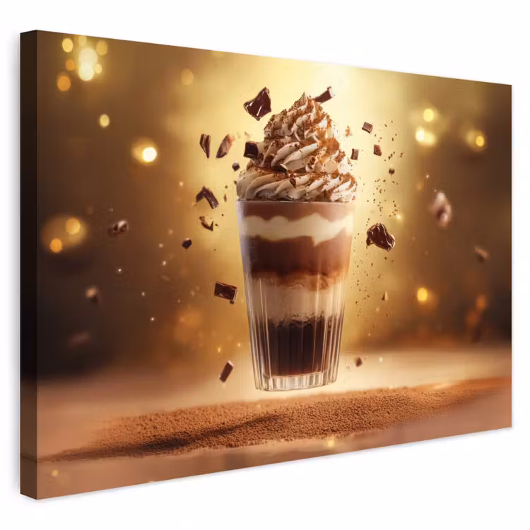 Buiten canvas - Dessert - Chocolade - Zoet - Eten — 1