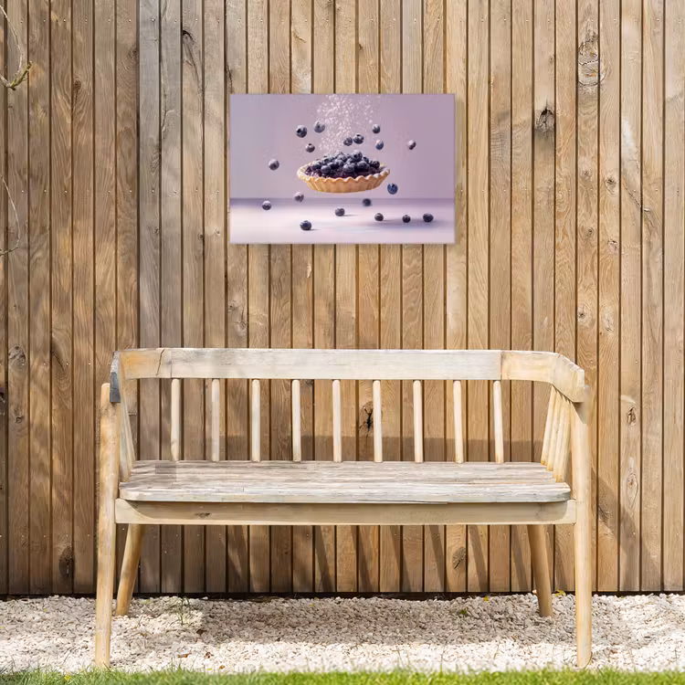 Buiten canvas - Eten - Taart - Bessen - Blauw — 3