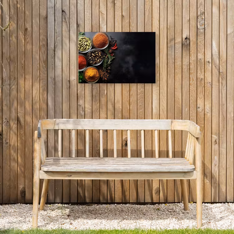 Buiten canvas - Glazen - Bakjes - Blaadjes - Kruiden — 3