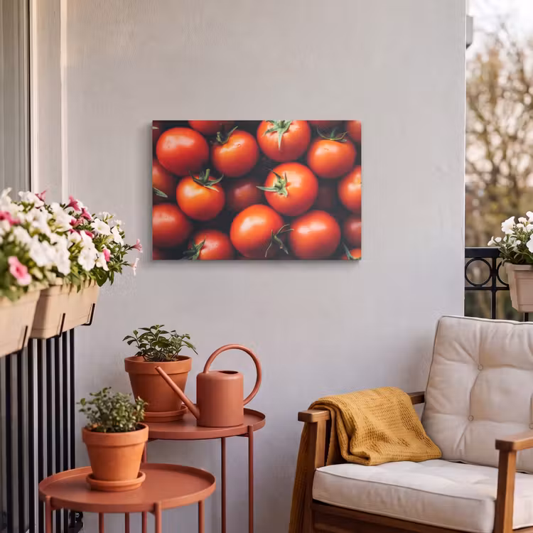 Buiten canvas - Groente - Rood - Tomaten — 4