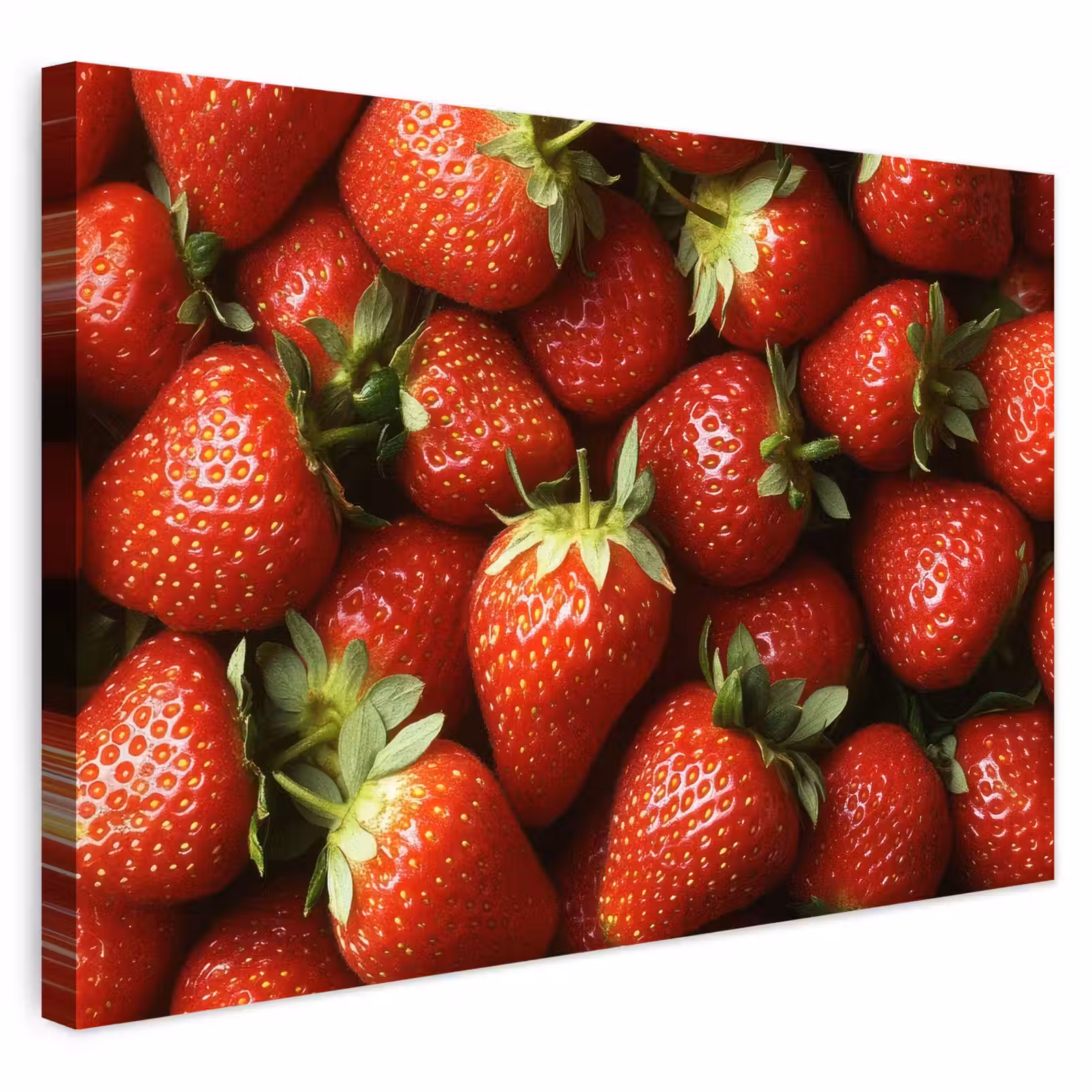Buiten canvas - Aardbei - Fruit - Rood — 1