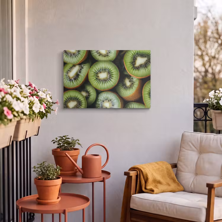 Buiten canvas - Kiwi - Fruit - Groen — 4