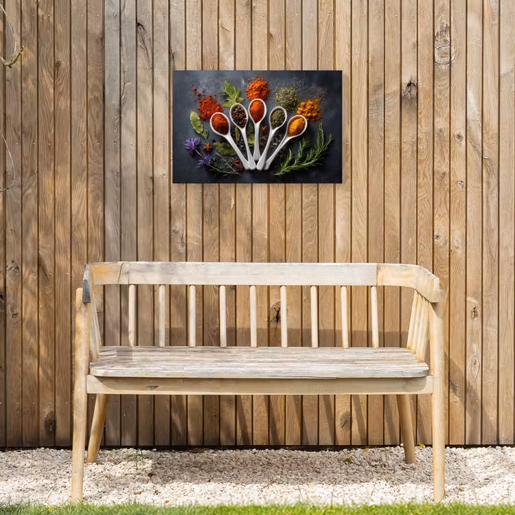 Buiten canvas - Lepels - Wit - Poeder - Kruiden — 3