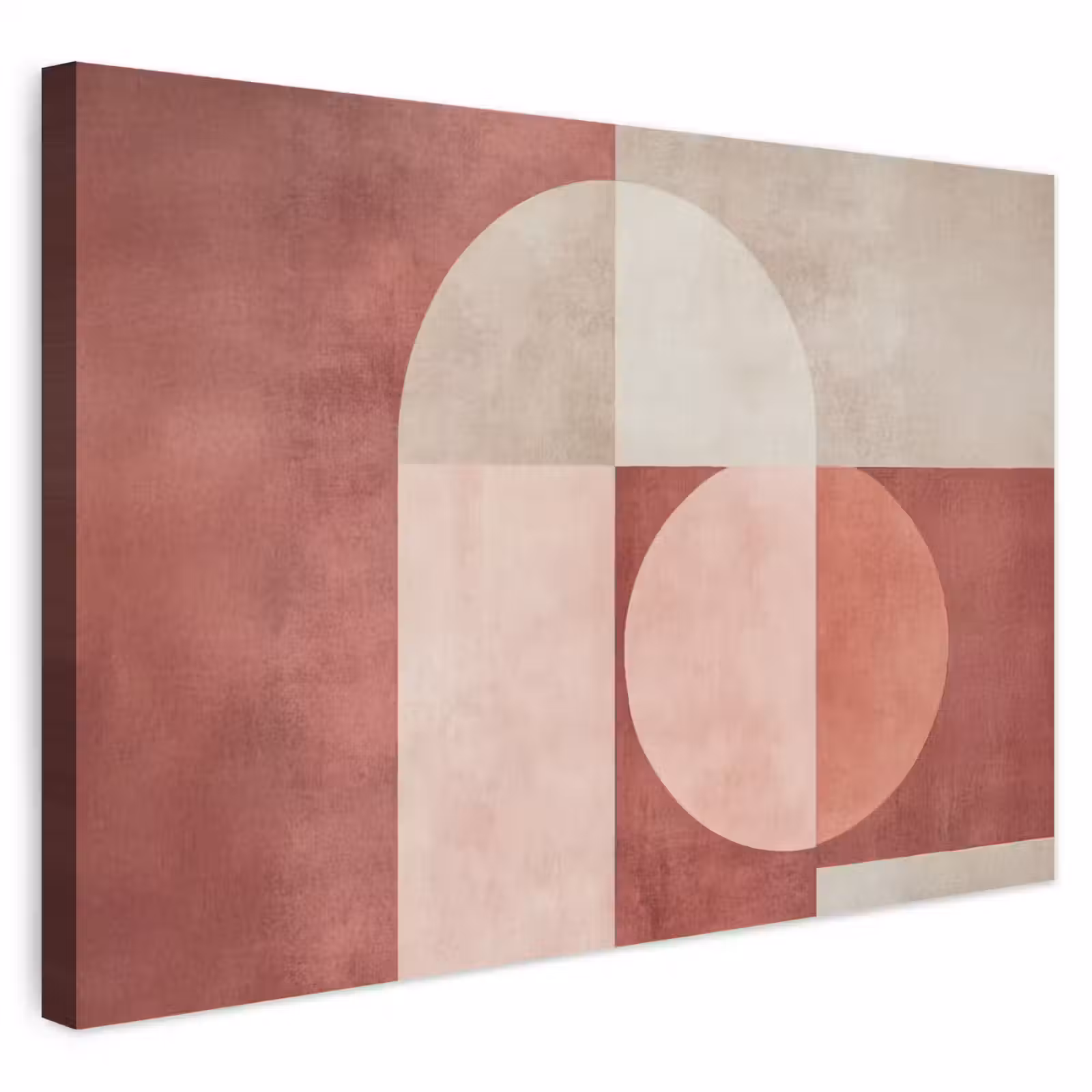 Buiten canvas - Figuren - Abstract - Roze — 1