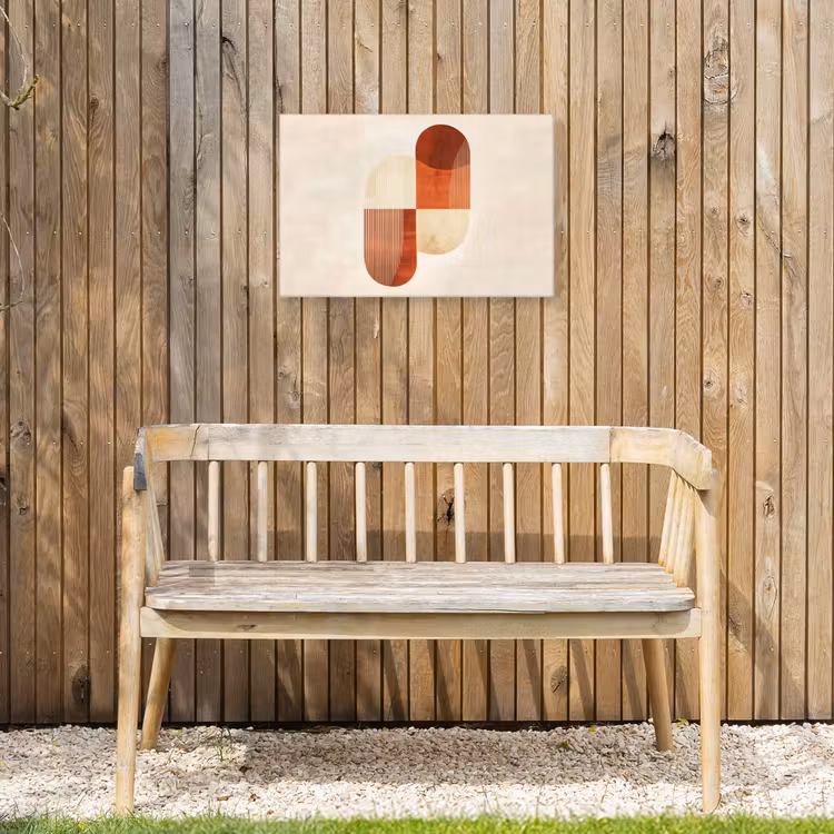 Buiten canvas - Bogen - Beige - Vormen — 3