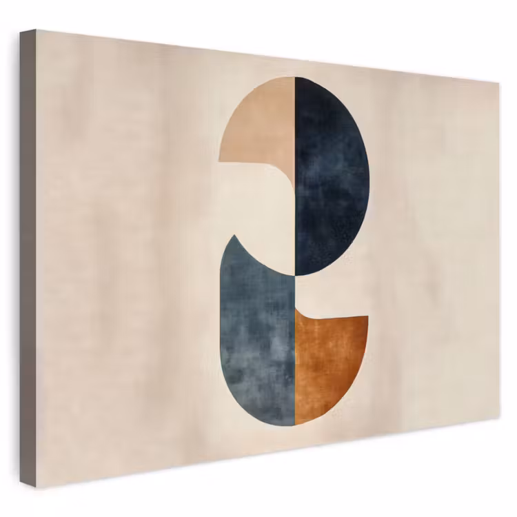 Buiten canvas - Cirkels - Abstract - Kleurrijk — 1