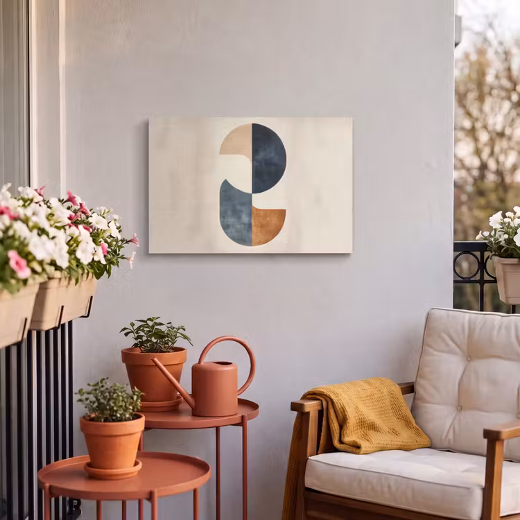 Buiten canvas - Cirkels - Abstract - Kleurrijk — 4