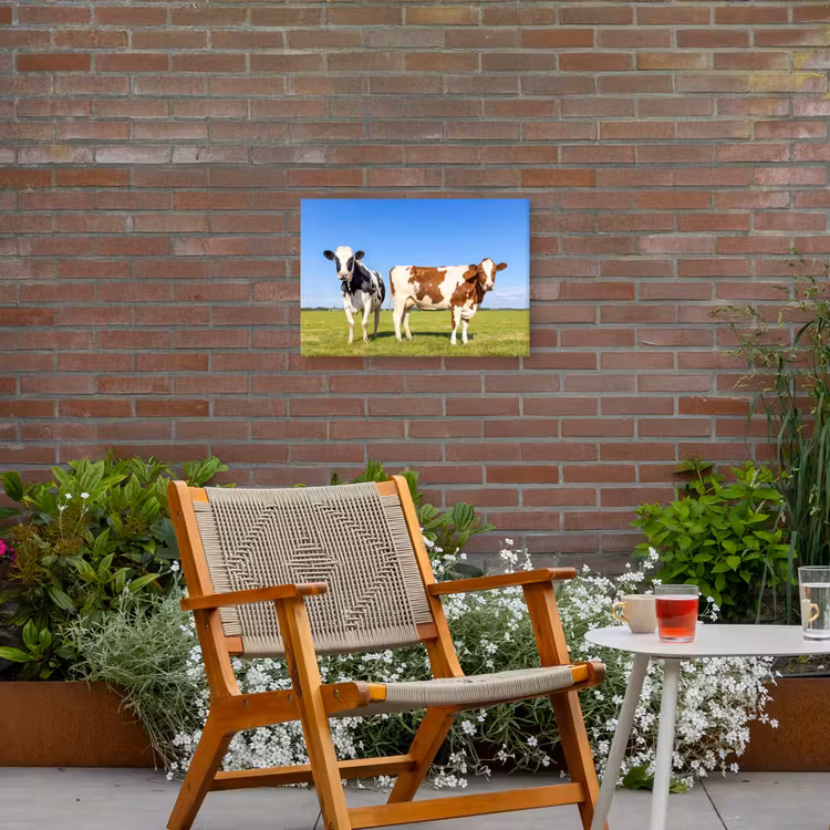 Buiten canvas - Koeien in de Weide — 2
