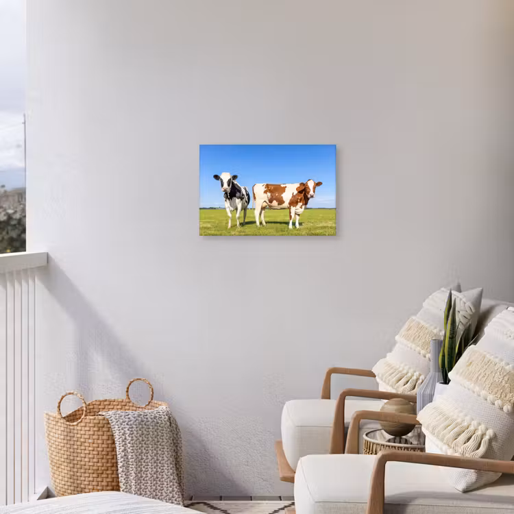 Buiten canvas - Koeien in de Weide — 4