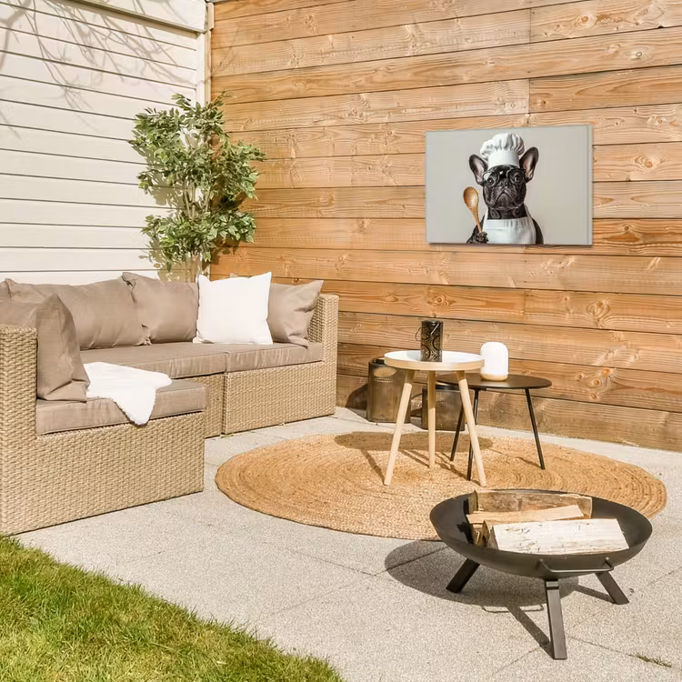 Buiten canvas - Bril - Hond - Kok — 5