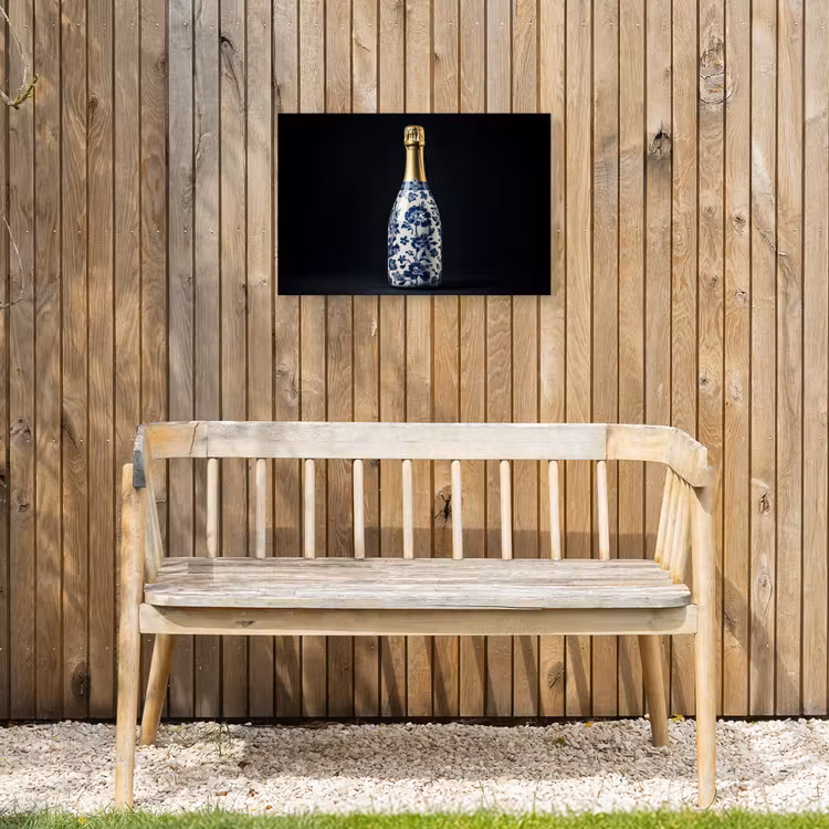 Buiten canvas - Champagne - Bloemen - Goud - Chique — 3