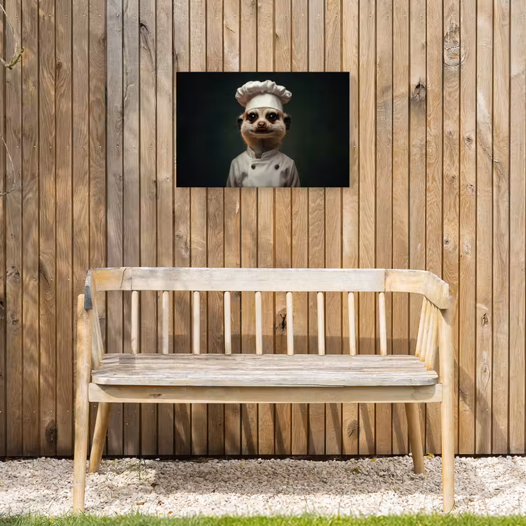 Buiten canvas - Dier - Kok - Stokstaartje — 3