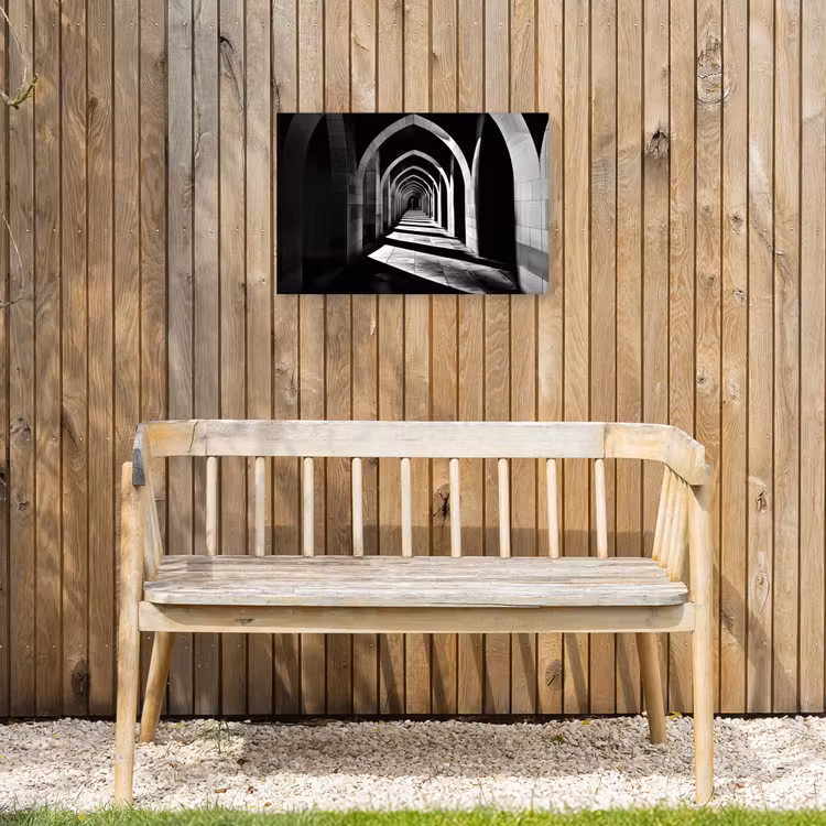 Buiten canvas - Gang - Bogen - Schaduw - Diepte — 3