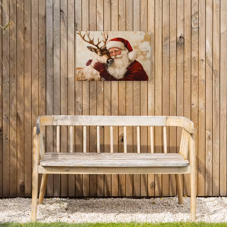 Buiten canvas - Kerstman - Rendier - Kerst - Christmas — 3