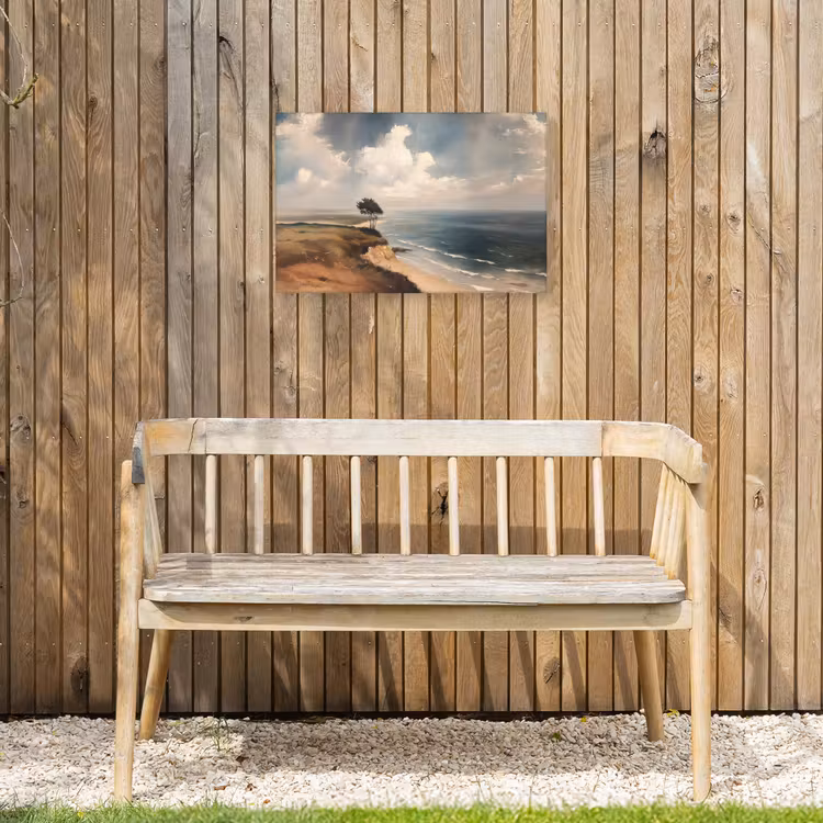 Buiten canvas - Klif - Zee - Boom — 3