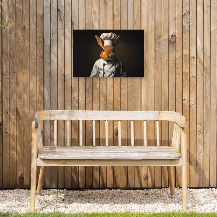 Buiten canvas - Konijn - Kok - Dier — 3
