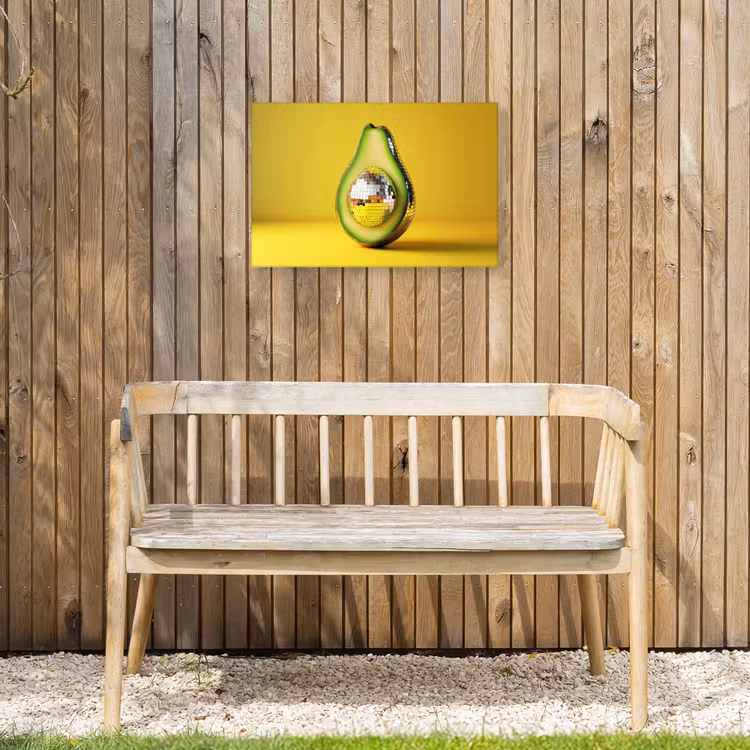 Buiten canvas - Avocado - Discobal - Geel - Glitter — 3
