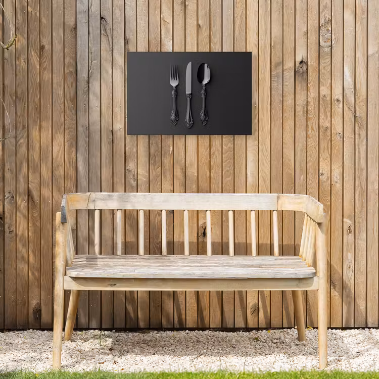 Buiten canvas - Bestek - Zwart — 3