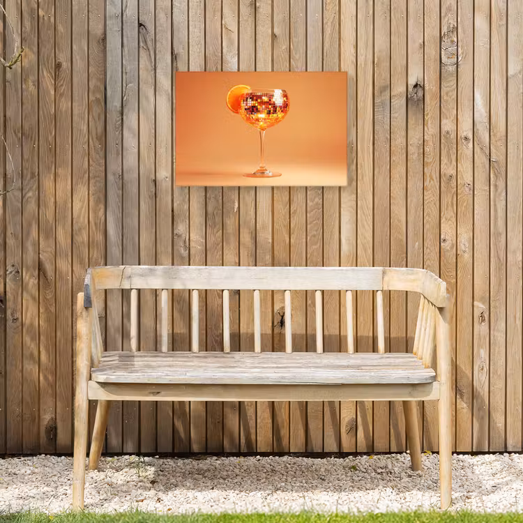 Buiten canvas - Drank - Oranje - Glitter - Disco — 3