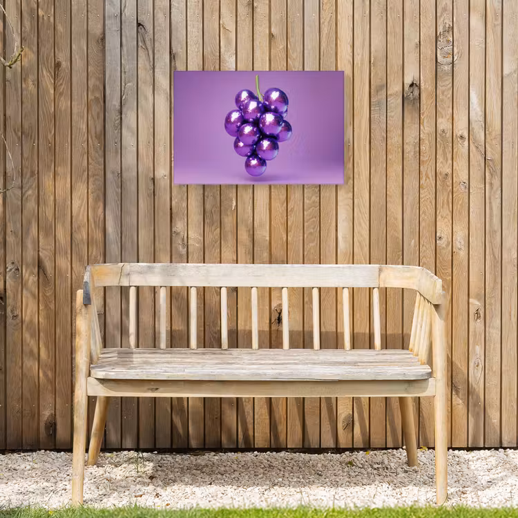 Buiten canvas - Druif - Disco - Glitter - Paars — 3