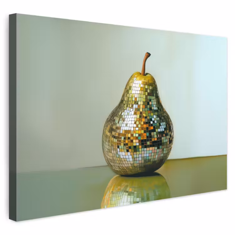Buiten canvas - Fruit - Disco - Art - Glitter — 1