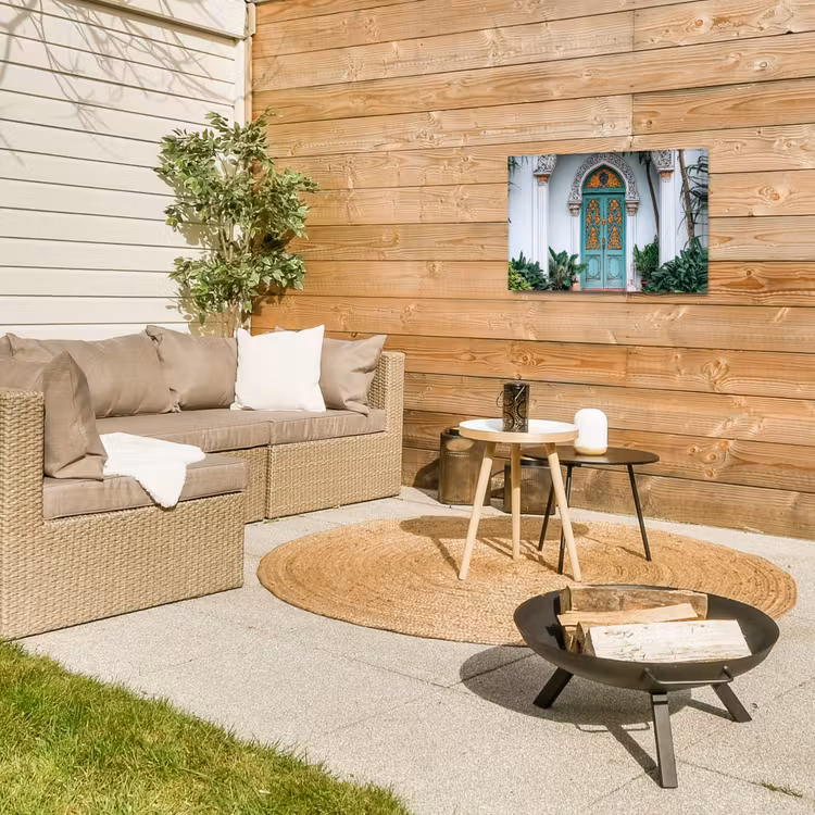Buiten canvas - Deur - Patronen - Planten — 5
