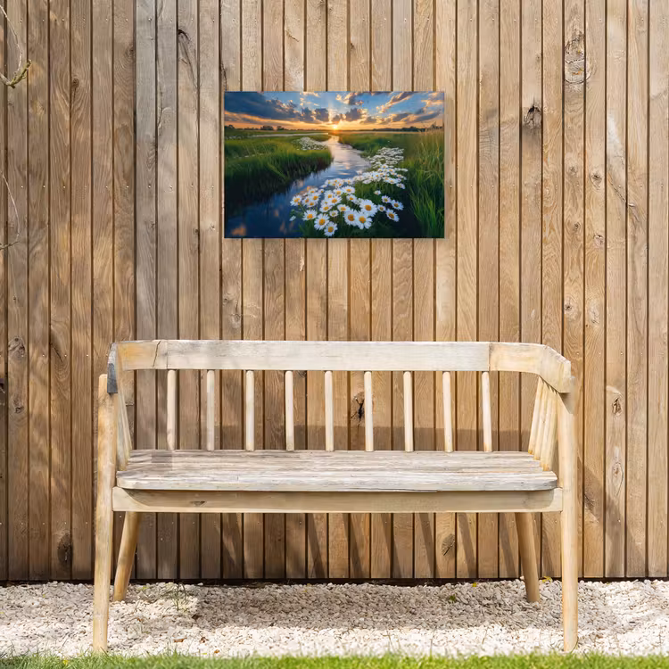Buiten canvas - Beekje - Landschap - Margriet — 3