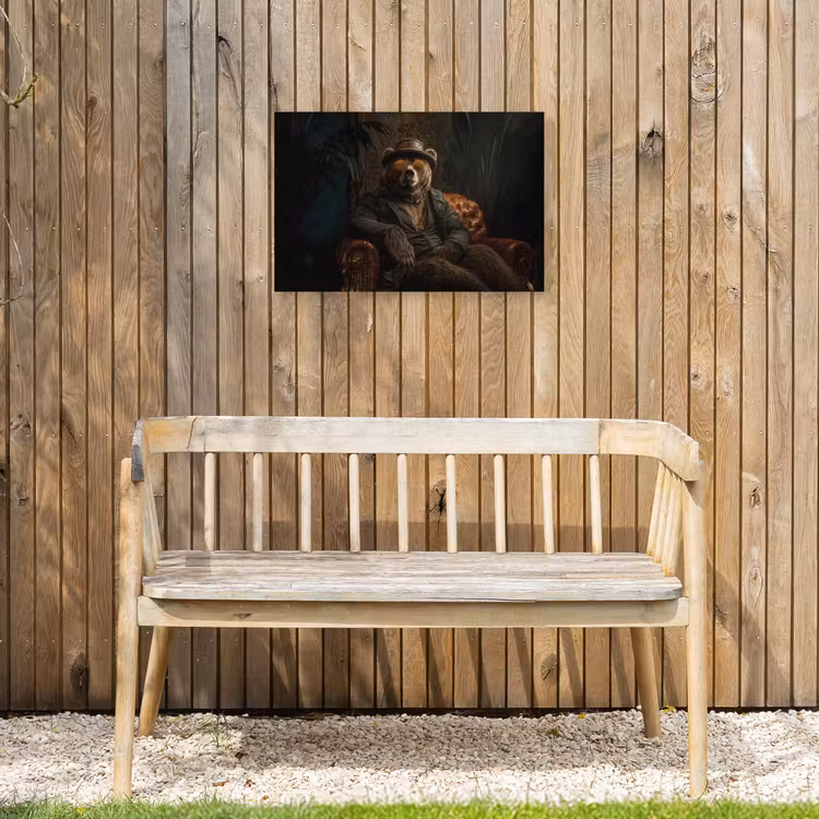 Buiten canvas - Beer - Bruin - Pak - Hoed — 3