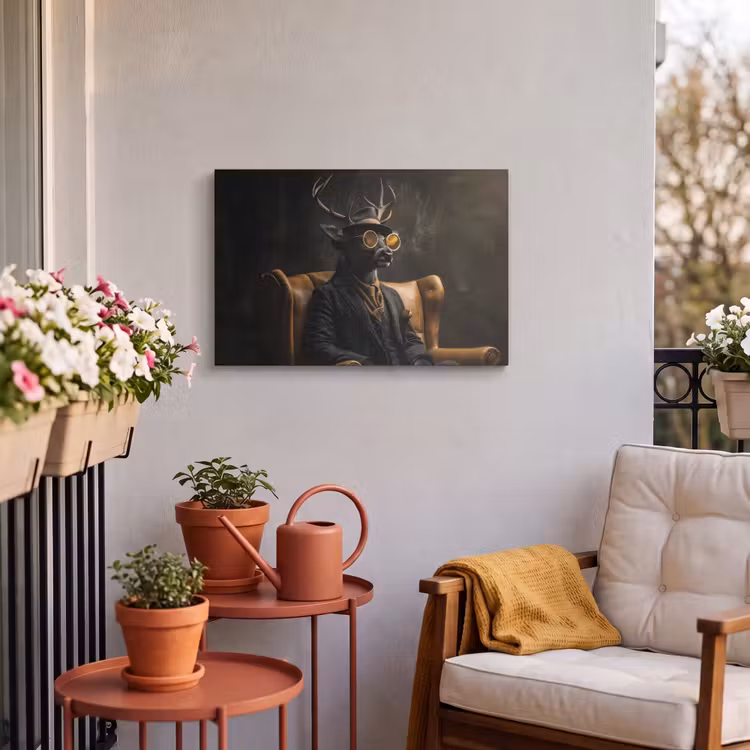 Buiten canvas - Hert - Zonnebril - Zwart - Pak — 4
