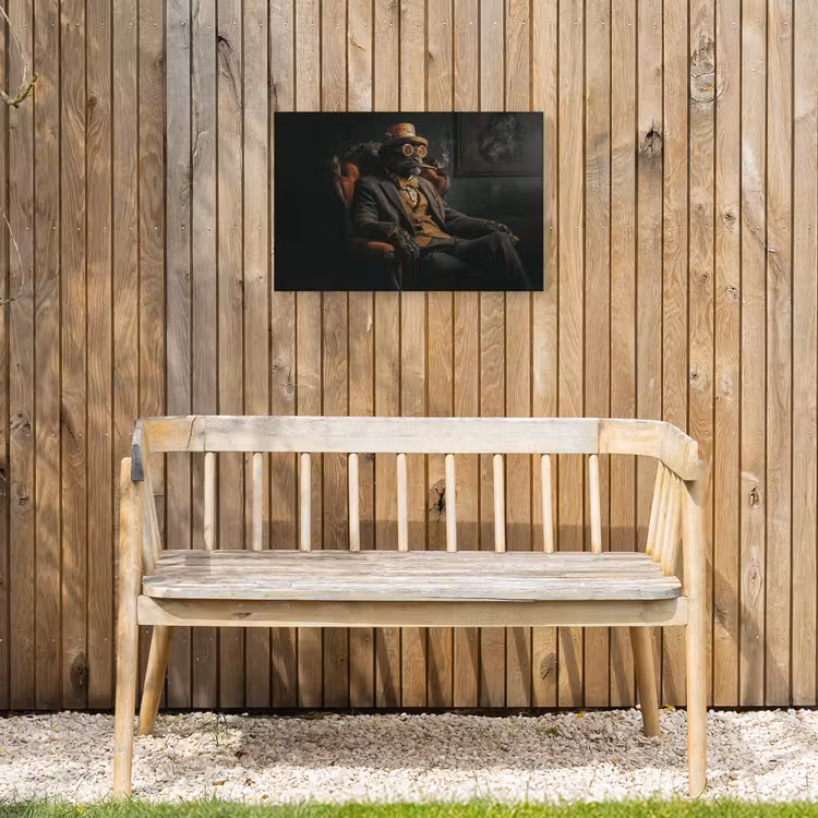 Buiten canvas - Kat - Pak - Oranje - Sigaar — 3