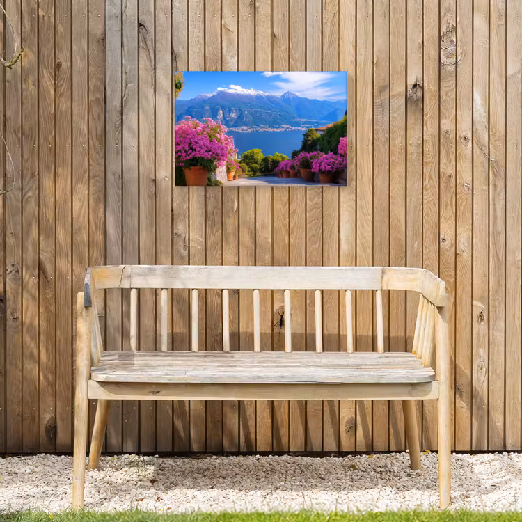 Buiten canvas - Lake Como - Italië - Landschap — 3