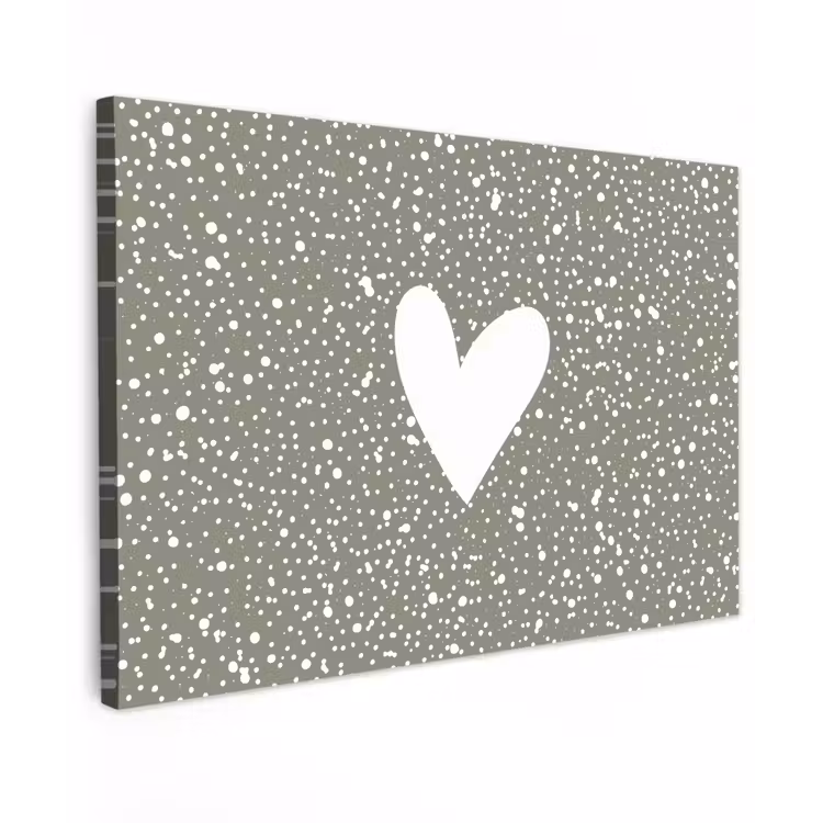 Buiten canvas - Hart - Design - Liefde — 1