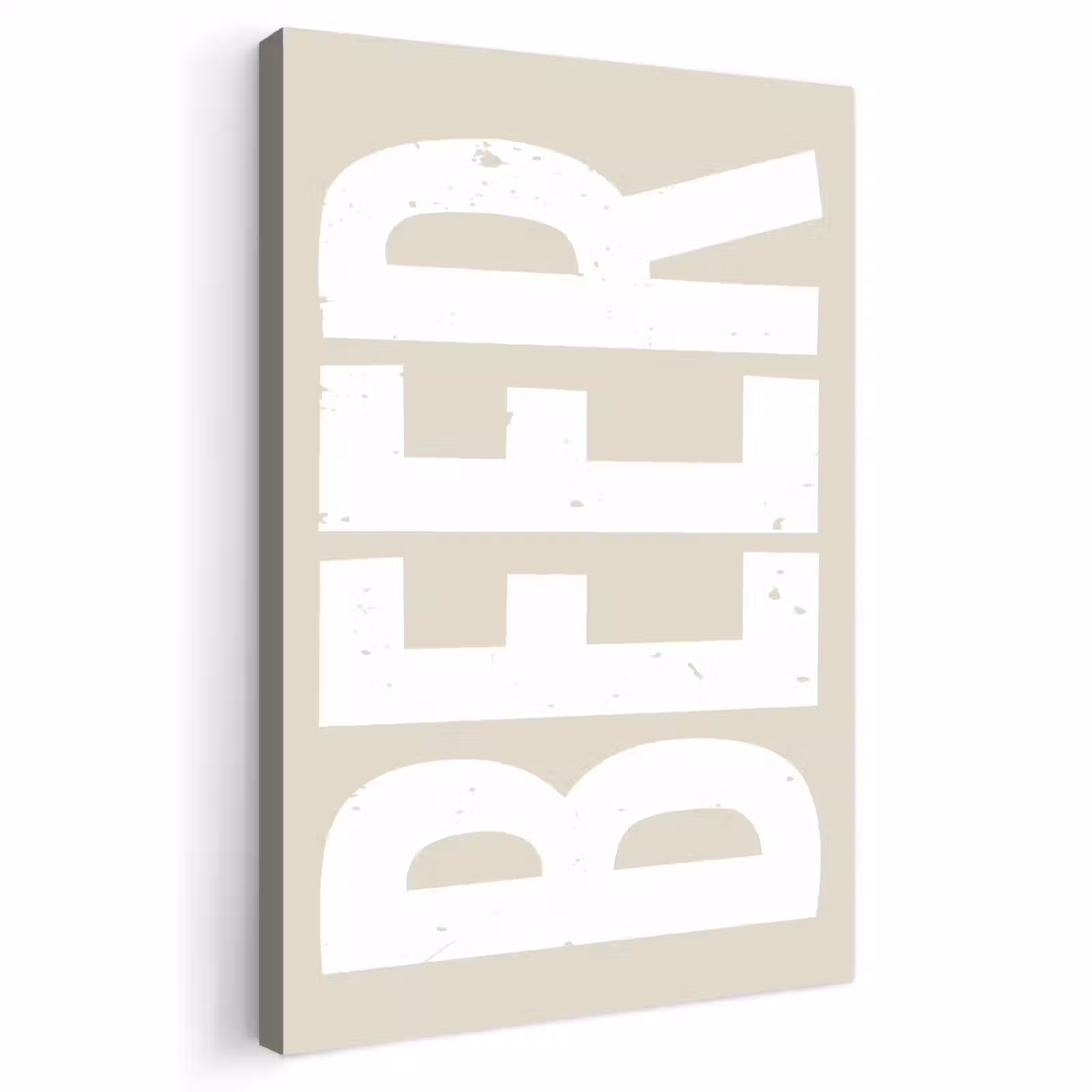 Buiten canvas - Beer - Japandi - Beige - Decoratie — 1