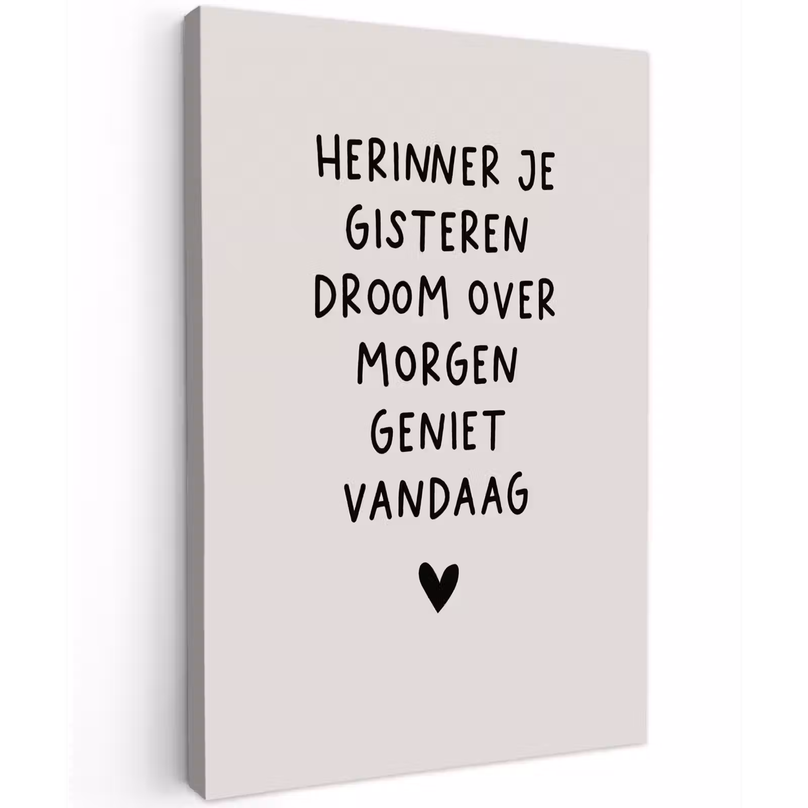 Buiten canvas - droom-beige — 1