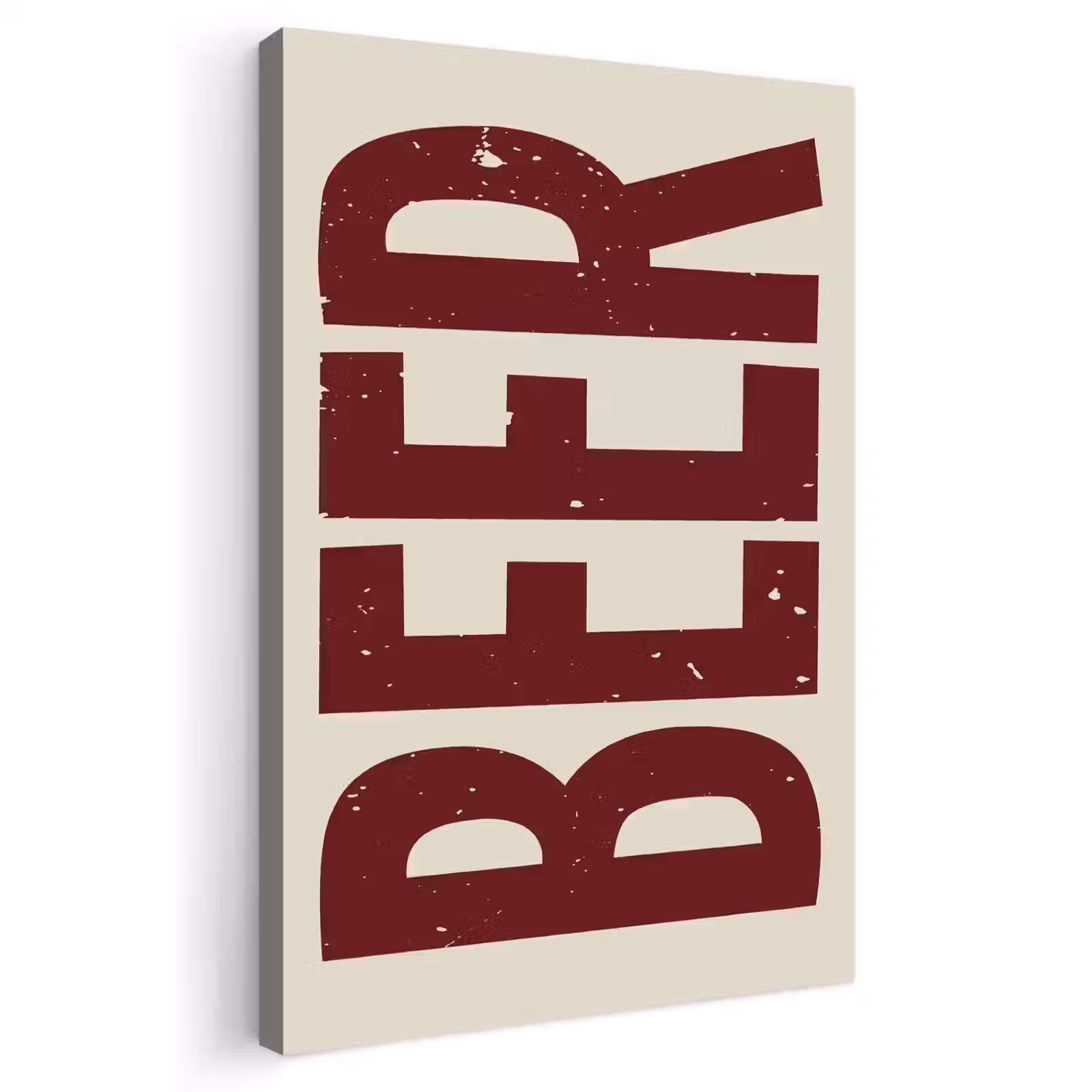 Buiten canvas - Japandi - Beer - Red - Retro — 1