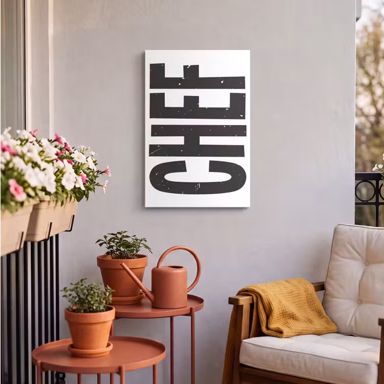 Buiten canvas - Chef - Japandi - Decoratie - Vintage — 4