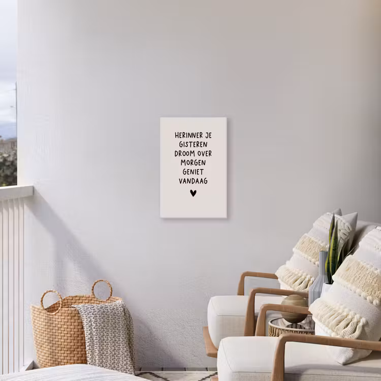 Buiten canvas - droom-beige — 4