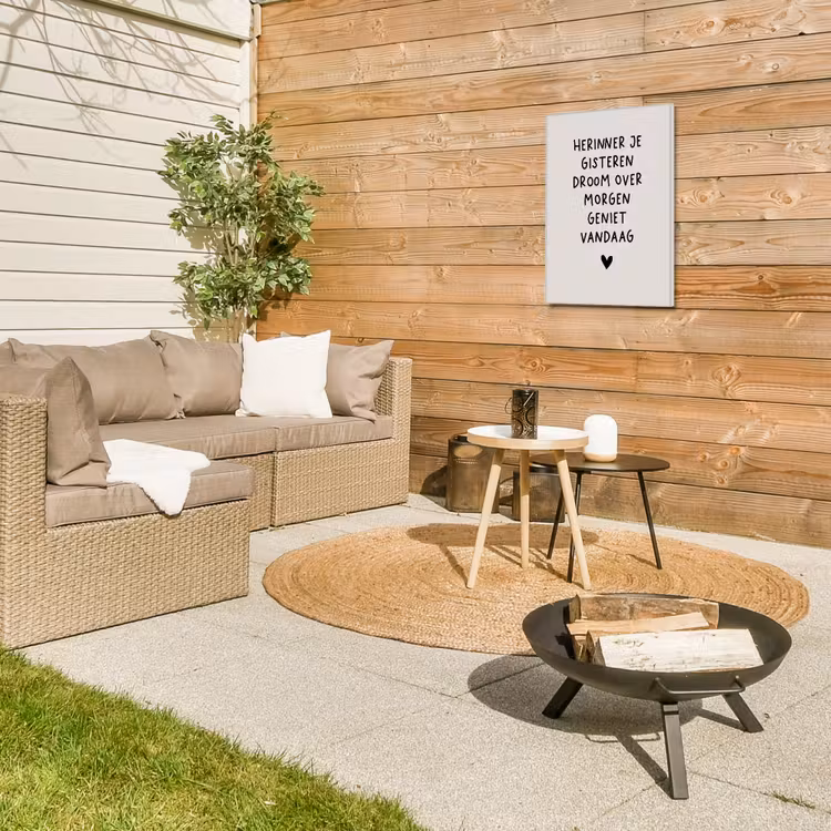 Buiten canvas - droom-beige — 5
