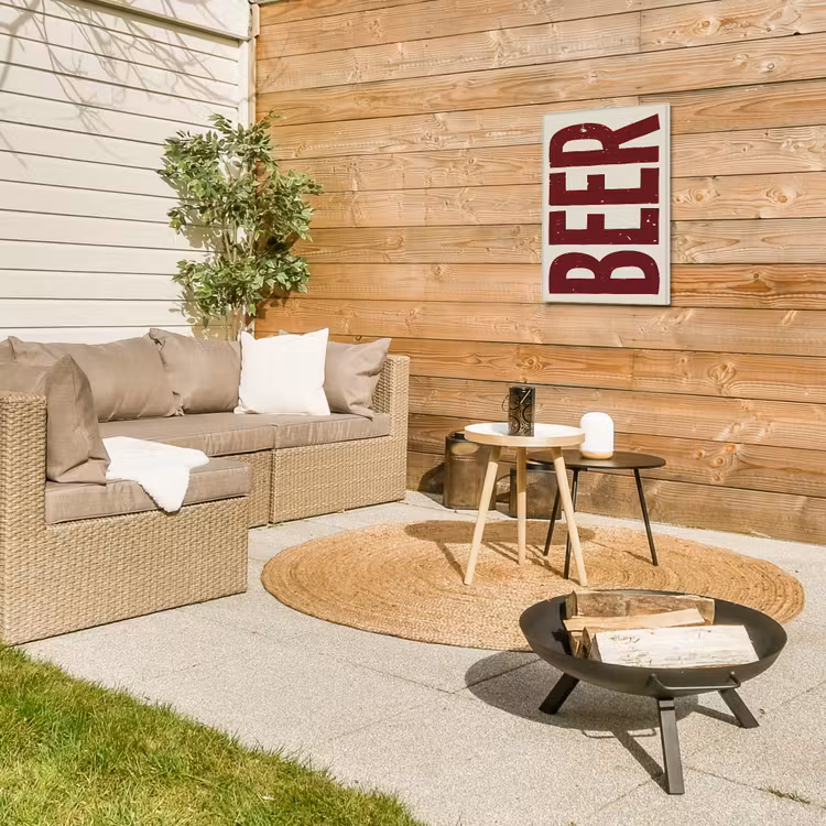 Buiten canvas - Japandi - Beer - Red - Retro — 5