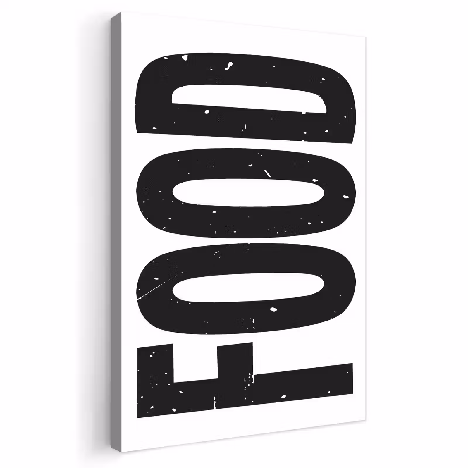 Buiten canvas - Food - Zwart - Wit - Decoratie — 1