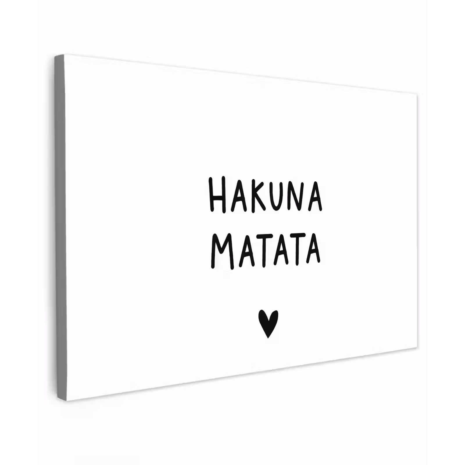 Buiten canvas - Hakuna matata - Spreuken - Quotes — 1