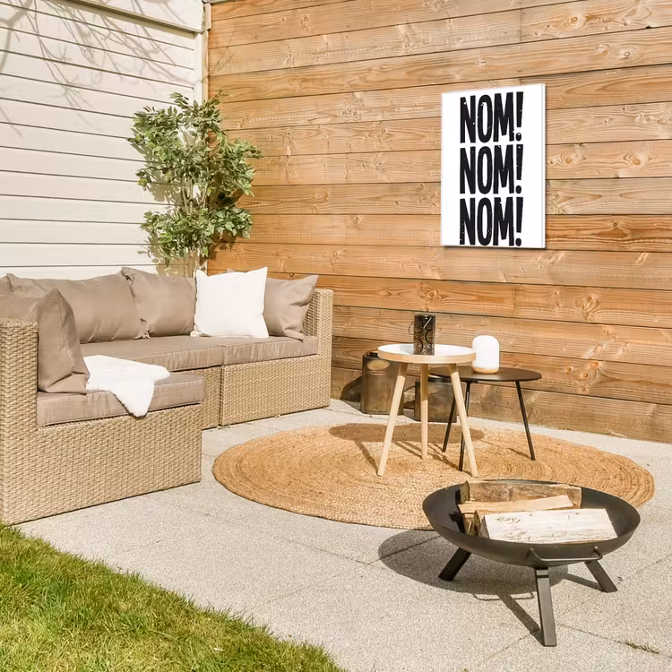 Buiten canvas - Decoratie - Japandi - Vintage - Zwart — 5