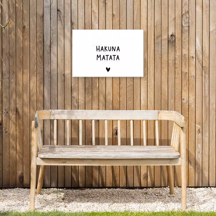 Buiten canvas - Hakuna matata - Spreuken - Quotes — 3