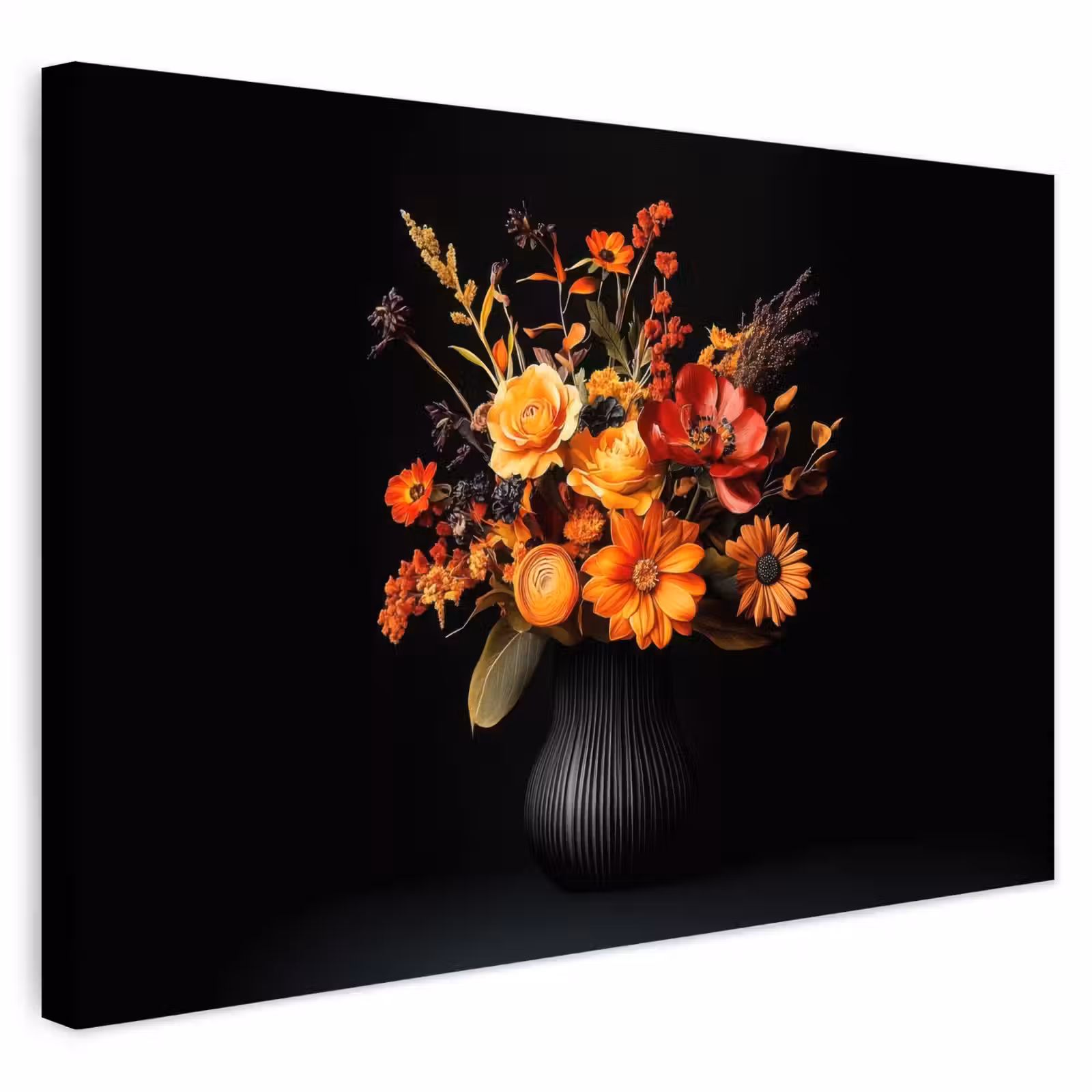 Buiten canvas - Herfst - Boeket - Oranje — 1