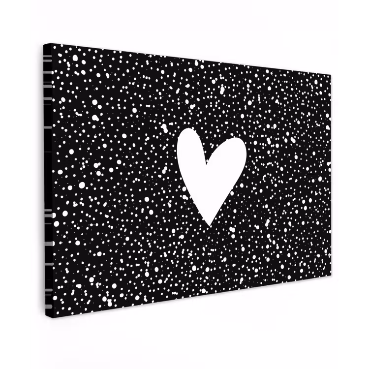 Buiten canvas - Design - Liefde - Hartje — 1